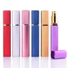 12ml perfume spray bottle metal anodized aluminum portable parfum bottles