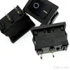 Rocker Switch KCD1-B3 Power Switch 2 Feet 2 Files 6A250V 10A125VAC 21 * 15mm