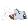 Ragazza scarpe da pattinaggio su ghiaccio polyresin lucido personalizzato natale albero ornamenti scrittura scrittura gratuita nome regali personalizzati regali di Natale regalo