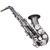 고품질 독일 JK SX90R Keilwerth Alto Saxophone EB 플랫 블랙 전문 악기 케이스가있는 마우스 피스 장갑