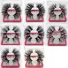 Wholesale Square Box 25mm False Eye Lashes Handmade Thick Eyelashes Extension Sexy Natural Soft Mink Eyelashes
