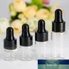 Essential Oil Dropper Butelki Wysokiej Jakości Mini Puste Eye Dropper Perfumy Kosmetyczne E Ciecz Próbki Pojemnik