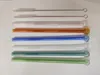 القش الملونة الشرب سترو سترو قابلة لإعادة الاستخدام الرئيسية الطرف اكسسوارات بار 20CM مستقيم الاختياري التخلي عن فرشاة