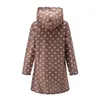 Women039s Wave Long Rain Coat Jacket Outdoor Poncho Outwear Outsiper