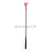 Bondage Hot Real Leather Horse Whip Riding Crop Whip Straight Flogger Restraint Cosplay 876e