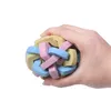 Dog Toys Chew Grint Teeth Ball Sound Elastic Chew Ball вязаная зубная щетка Chews Toy Balls Training Pet Will Will и Sandy