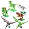 Dinosaur Model Toys 12pcs Jurassic World Park Movie Triceratops Tyrannosaurus Model Building Blocks Kids Toys Novelty Items christmas gifts