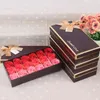 18pcs Fleurs artificielles Rose Fête de mariage Saint Valentin Gift Gift Petal Bath Body Sav les cadeaux pour Scrapbooking Boad Box # LL229Q