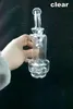 Vidro transparente cachimbo de água mini broca de óleo conjunto de fumar tubo cartapeak factory outlet