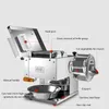 850W Meat Cutter Fast Meat Slicer Electric Commercial Vegetable Slicer Shred Automatic Dicing Machine rostfritt stål Kurstycken