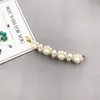 pearl hair clip barrettes fashion korea accessories imitiation for women girls handmade pearl flowers hairpins