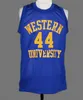 Western University Blue Chips Movie Basketball-Trikot 50 Shaq Neon Boudeaux 44 Tony The Point Shaver 22 Anfernee Hardaway Butch Mcrae Trikots Herren