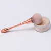 6 color single powder brush rose gold foundation brush soft face beauty tool goblet shaped makeup brushes for foundation cosmetics tool