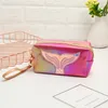 Mermaid Laser Cosmetic Bags Flap Holographic Women Men Travel Wash Storage Bags Organizer Makeup Cases Beauty Toiletry Kit Wash