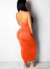 Sexy Strapless Bodycon Damesjurken Onregelmatige Ruches Lange Jurk Zomer Mode Casual Club Party Vrouwen Clothing255N