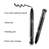 2018新しい4 1眉毛鉛筆使用簡単回の回転プレスアイライナーペン長袖防水ロータリーアイブロウメイクアップペン