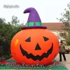 パーソナライズされたハロウィンインフレータブルパンプキンヘッドランタン 4 メートルの高さの屋外空気爆破カボチャバルーン店舗やバーパーティーの夜の装飾