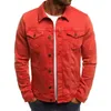 Laamei 2019メンズデニムジャケット高品質ファッションジーンズジャケットスリムカジュアルストリートウェアビンテージメンジーン服プラスサイズS191019
