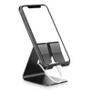 Universal mobiltelefon tablett skrivbordshållare lyx aluminium metall står för iPhone iPad mini samsung smartphone tabletter bärbar dator