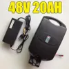 Bateria elektryczna Ebike 48V 48V 20ah, dla silnika Bafang / 8fun 1000W z AFROG Case Charger