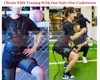 Gym Shorts Kvinnor Män Training Suit för Köp EMS Maskin Handhållen Muskelstimulator 47% Lyocell 44% Polyamid 9% Lycra