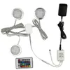 DC12V LED Under Cabinet light 2/3/4pcs eat set with Wireless RF Remote Dimmable for Under Counter,Shelf Furniture Lights