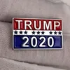 TRUMP 2020 شارة القسيمة ستار تذاكر القبول كول بوكر بروش معطف جاكيتات الظهر طية صدر السترة شارة دبابيس الفيلم جزءا صالح T2C5051