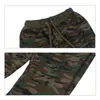 Men's Pants 2021 Mens Winter Warm Drawstring Closure Slim Fit Camo Jogger Gym Athletic Sweatpants Sports Harem Joggers195V