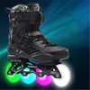 Rollschuhe Roselle Männer Frauen Inline Skating Schuhe Hohe Qualität Schiebe Patins 4 Räder Professional1