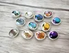 10 pièces/lots perles en vrac en verre cristal à facettes multicolores, pavé strass entretoise connecteur perles bijoux trouver BD359