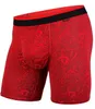 Klassische Herren-Boxershorts in zufälliger Farbe mit Stützbeutel und nahtlosem Falteneinsatz, weiches Modalgewebe