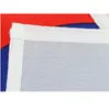 Drapeau de la Corée du Sud 90x150cm Polyester Impression 3x5 pieds kor kr Drapeau national sud-coréen Bannière Drapeaux de pays de la République de Corée