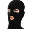 Neue Vollgesichtsmaske Strickmütze Winter Stretch Schnee Jagdmaske Beanie Mütze Mütze Neue schwarze warme Gesichtsmasken