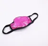 Sequins Club Face Mask Washable Reusable Bling Bling Sequins Protective Mask PM2.5 Dustproof Mouth Masks LJJK2360