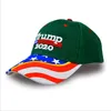 Donald Trump Baseballmütze Star USA Flag Camouflage Cap Keep America Great 2020 Hut 3D-Stickerei Buchstabe verstellbar Snapback 11style EZYQ1512