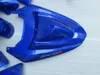 Kits de carénage de moto personnalisés gratuits pour Kawasaki 2004 2005 Ninja ZX10R 04-05 ensemble de carénages chinois bleu foncé ZX-10R 04 05 ZX 10R