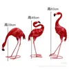 Iron Art Red Flamingo voor Wedding Road Lead Party Decoration Crafts Simulation Animal Photography Window Mall Decoration Props