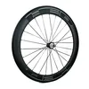 700C 60mm Diepte Weg Carbon Wielen 25mm Width Road Bike Clincher / Buisvormige Carbon WheelSet U-vorm RIM UD Matte Finish U Vorm RIM