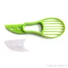 Multifunktions 3-in-1 Avocado Slicer Shea Corer Butter Schäler Obst Cutter Zellstoff Separator Kunststoff Messer Küche Gemüse werkzeuge