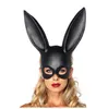 Cadılar bayramı Laides Bunny Maske Parti Bar Gece Kulübü Kostüm Tavşan Kulakları Maske GB1158