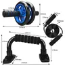 Kas Egzersiz Ekipmanları Abdominal Press Tekerlek Millete Ev Fitness Ekipmanları Spor Salgası Eğitmeni Push Up Bar Jump Halat9704903