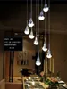 NANS 27 watts remplaçable LED ampoule suspension météore pluie météorique douche escalier barre lampe à LED AC110-240V éclairage