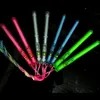 点滅する杖LEDグローライトアップスティックカラフルなグロースティックコンサートパーティーの雰囲気の小道具