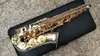 Ağız ile Yeni Tayvan JUPITER JAS-1100SG Eb Alto Saksafon Altın anahtar Sax Alto Profesyonel müzik aleti Serbest sazlıklar