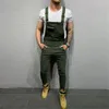 Великобритания Mens Fashion Denim Dungaree Bib комбинезон комбинезон