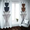 Europese 3D-gordijnen slaapkamer de woonkamer raam gordijn decoratie verduisteringscreativiteit foto gordijnen jaloezieën