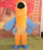 2019 Discount factory sale fish costume golden fish mascot suit for adult to wear