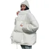 패션 - r 가을 여성의 다운 재킷 느슨한 면화 파카 여성 스탠드 업 칼라 캔디 컬러 아웃웨어 짧은 겨울 코트