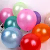 1,5 g de 10 polegadas espessas perolizados de látex balão do aniversário Balões cores sortidas Latex Balloon Kid Criança Toy Air Balls T9I00168