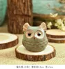 Nordic creative cartoon owl desktop decoration living room children's room ceramic home living room decoration furnishings